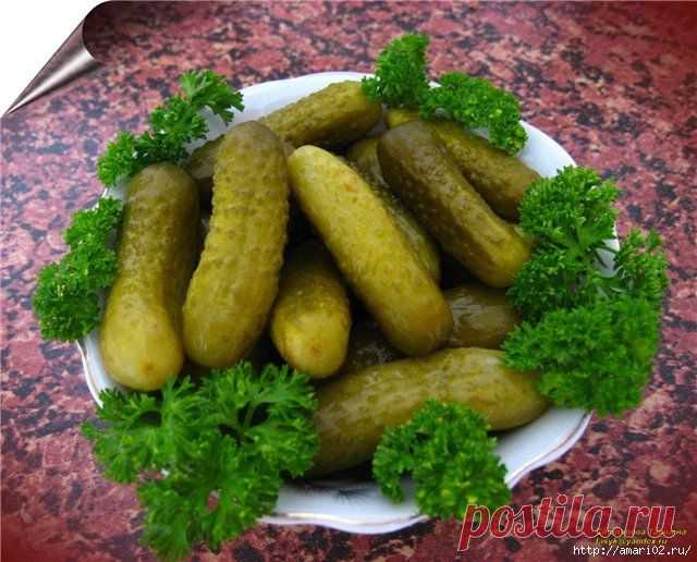 Квашенные огурцы на зиму..