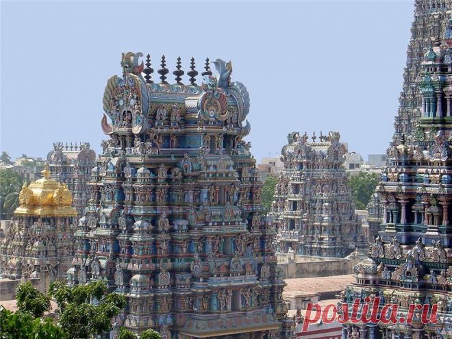 Индия. МАДУРАИ - ГОРОД ОДНОГО ХРАМА