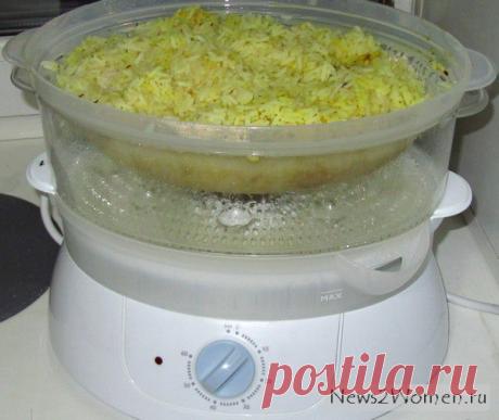 Как вкусно сварить рис в пароварке » Женские новости