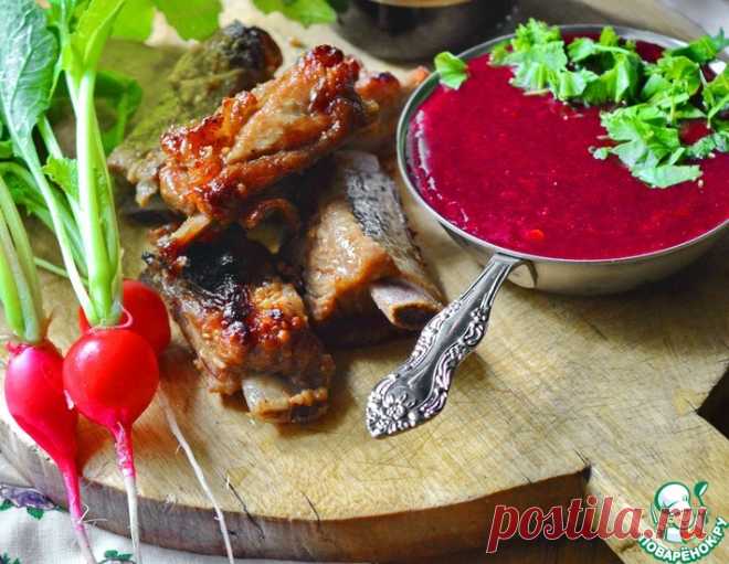 Смородиновый соус с коньяком – кулинарный рецепт