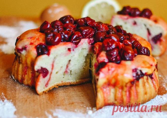 (11) Вишневый кекс - пошаговый рецепт с фото. Автор рецепта Алёна . - Cookpad