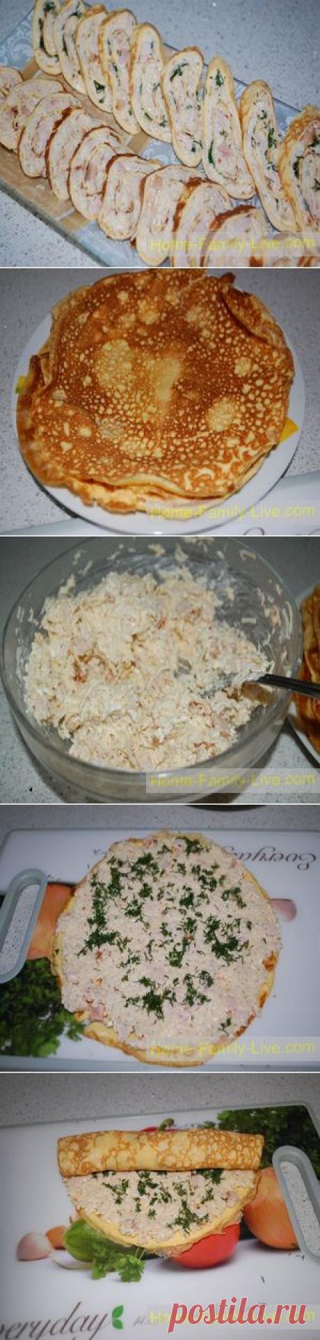 Сырные рулетики - Кулинарные рецепты