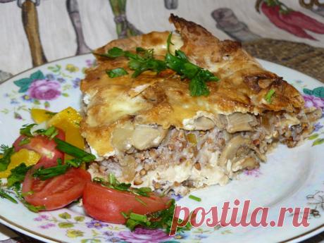 вкусный, сочный «Ленивый» КУРНИК...из лаваша (в легком исполнении)