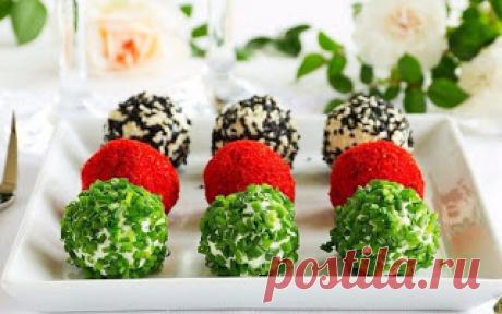Топ 8 супер закусок в виде шариков