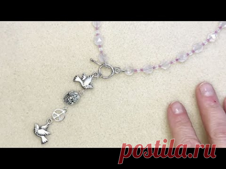 How to Make the Peace &amp; Protection Necklace by Deb Floros