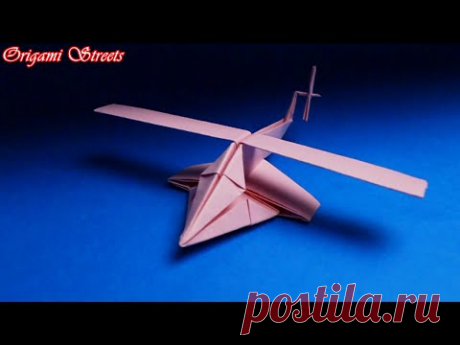 Как сделать вертолет из бумаги. Боевой вертолет / How to make a helicopter out of paper