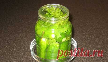 Интересный рецепт засолки огурцов! Остаются хрустящими до самой весны и дольше