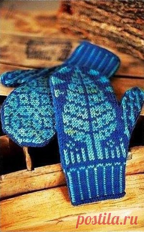 Варежки спицами для женщин. Вяжем спицами варежки | Лаборатория домашнего хозяйства