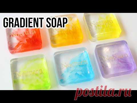 Watercolor marble MP soap 수채화 마블 비누 만들기 | Nocturn soap