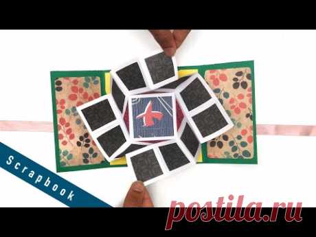 Twist &amp; Turn Card - DIY Tutorial by Paper Folds - 980
