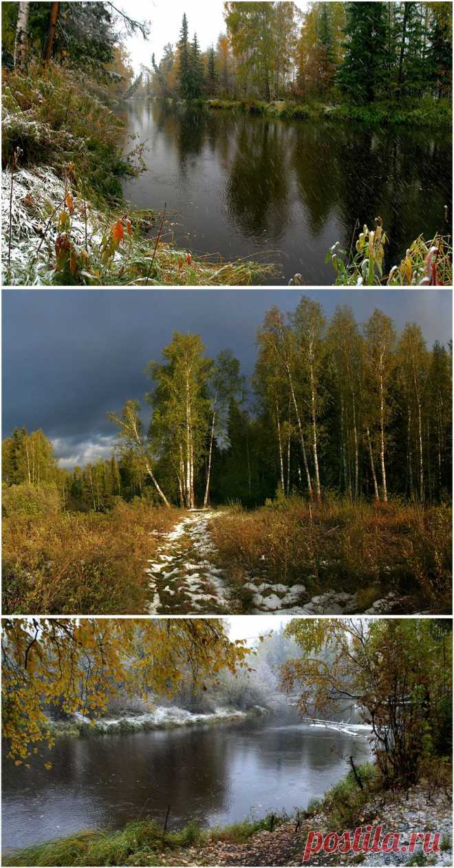 Такая грусть лишь в это время года...