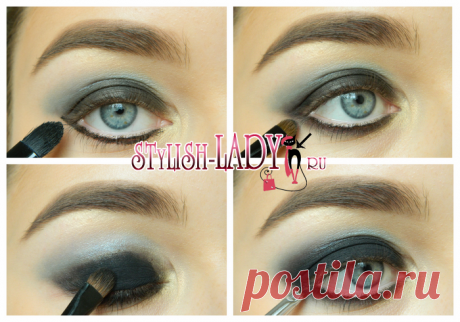 Серый макияж - 3 варианта с пошаговыми фото