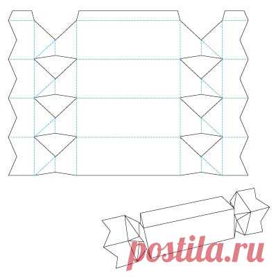 Выкройки различных коробок