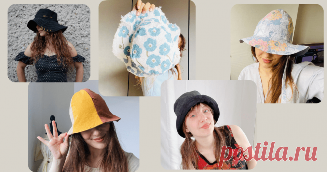 5 Free Hat Sewing Patterns – Bucket Hats for Summer - Sparrow Refashion: A Blog for Sewing Lovers and DIY Enthusiasts
