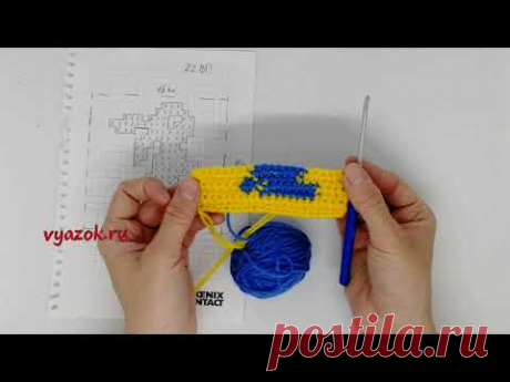 Жаккард для начинающих "Заяц": основные принципы вязания пошагово