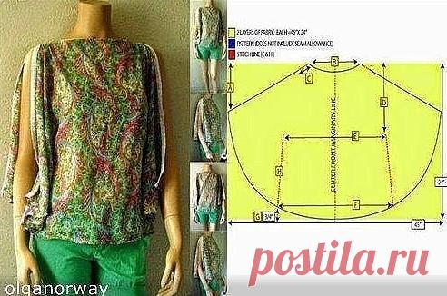 7 простейших выкроек. Все гениальное - просто! Готовим обновки к праздникам... Доступно даже начинающим!