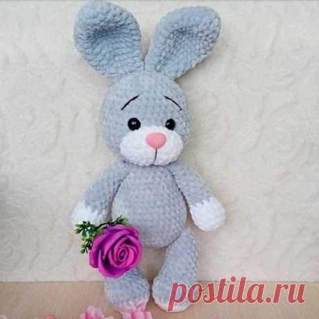 Плюшевый зайчик

#кролик_крючком@knit_toyss, #зайка_крючком@knit_toyss, #крючком_игрушка@knit_toyss

Автор: @lovetoys_for_you *

Источник: https://amigurumi.su/plyushevyj-zajchonok-kryuchkom.h..