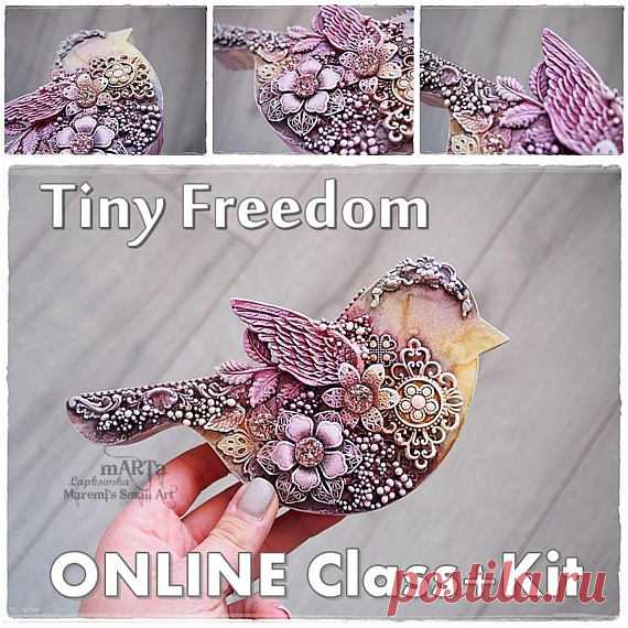 Tiny Freedom - online class + products KIT This listing is for ONLINE CLASS Tiny Freedom + 1 KIT (please check photos above)  Everyone who will purchase this class will receive: + The Tiny Freedom real time class in video format send via email + 1 kit that will includes all the supplies needed shipped to address provided during