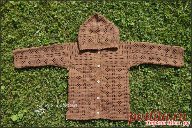 Кофточка "Шоколадка" - Вязание - Страна Мам