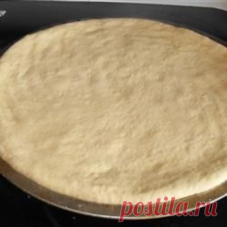 Быстрое дрожжевое тесто для пиццы