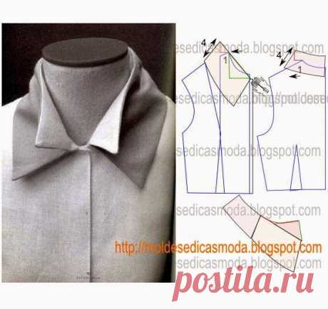 Блузки +выкройка.(14часть)