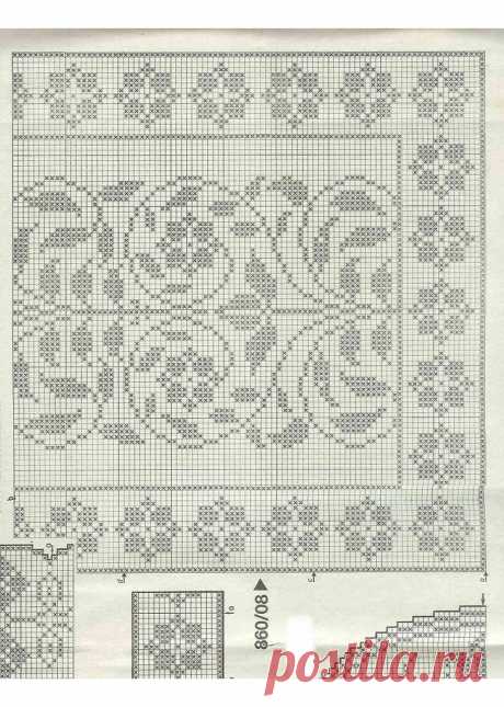 Альбом«Burda special E860/1983 Filet au crochet 4»