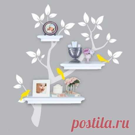 Идеи полочек для детской комнаты