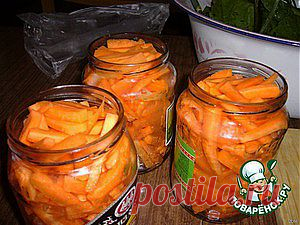 Морковь консервированная