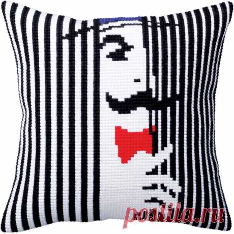 Collection d'Art Spying On You - Stamped Needlepoint Cushion Kit 5357 - 123Stitch