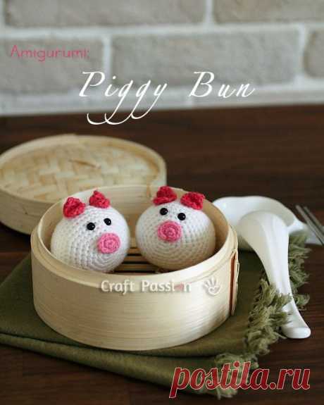 Piggy Bun - Free Amigurumi Pattern