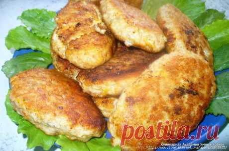 Куриные котлетки с сыром и тыквой &quot;Вкусняцкие&quot; – нежные, сочные, золотистые!