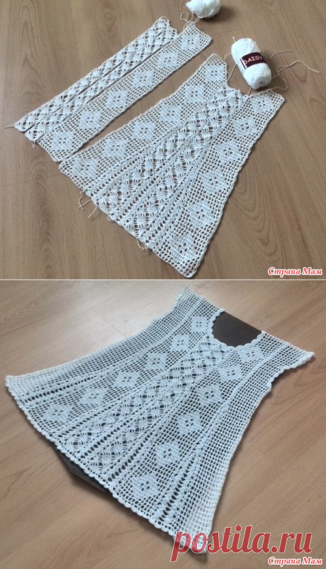 Туника для девочки. - Вязание - Страна Мам