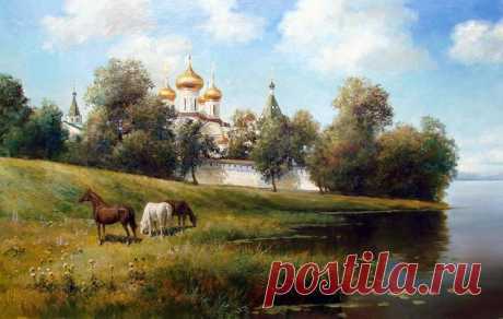 Летние пейзажи Светланы Грохотовой