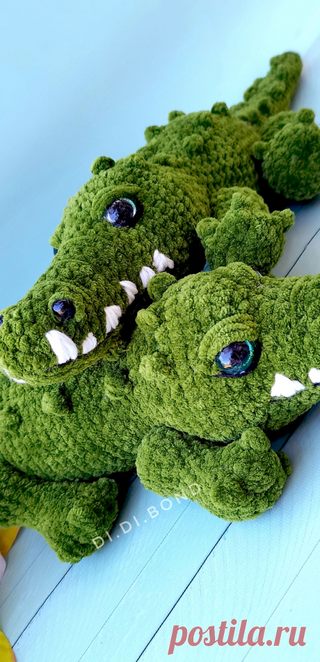 PDF Крокодил крючком. FREE crochet pattern; Аmigurumi animal patterns. Амигуруми схемы и описания на русском. Вязаные игрушки и поделки своими руками #amimore - плюшевый крокодил, большой крокодильчик из плюшевой пряжи, аллигатор.