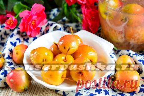 Варенье из райских яблок с хвостиками прозрачное, рецепт