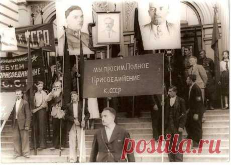 Присоединение Прибалтики к СССР в 1940 году / Назад в СССР / Back in USSR