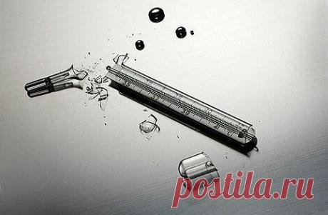 Что делать, если вы разбили ртутный градусник