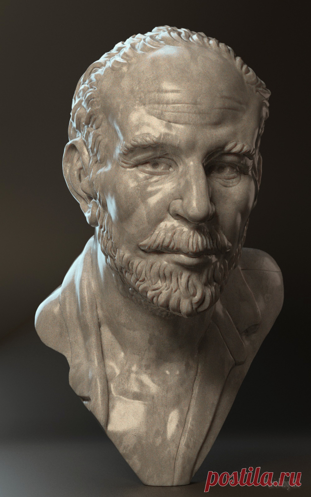портрет / веселье с zbrush