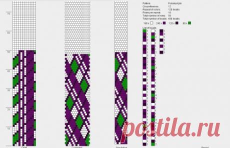геометрия : Формат jpg : Схемы для вязаных жгутов : Файлы : jbead