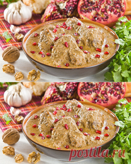 Сациви из курицы по-грузински