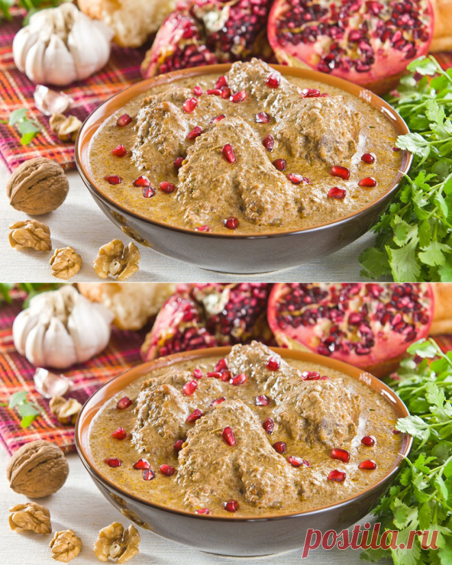 Сациви из курицы по-грузински