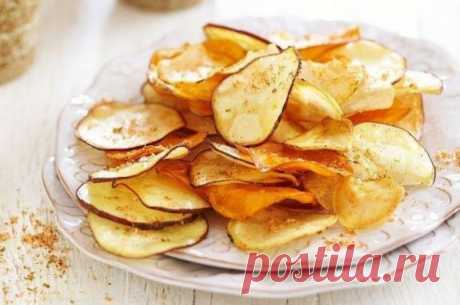 ​Пряные чипсы из сладкого картофеля