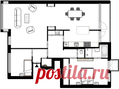 Создавайте планировки этажей, домов и участков в онлайн с Floorplanner.com
