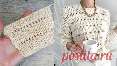 Красивый узор для джемпера. Knitting pattern for jumper, sweater. Красивый узор для джемпера. Knitting pattern for jumper, sweater.#knitting #knittingpattern #узордлясвитера #красивыйузор Я в инстаграме  https://www.instagr...