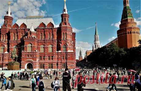 Государственный исторический музей России.(ГИМ)Часть1.История. Экстерьер