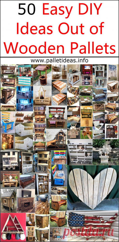 50 Easy DIY Ideas Out of Wooden Pallets | Pallet Ideas