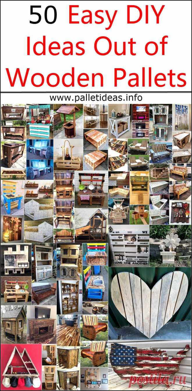 50 Easy DIY Ideas Out of Wooden Pallets | Pallet Ideas