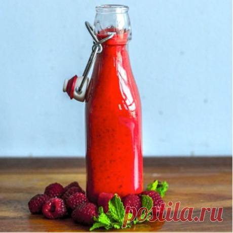 Малиновая заправка с мятой и чили