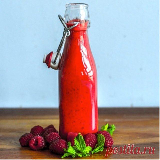 Малиновая заправка с мятой и чили