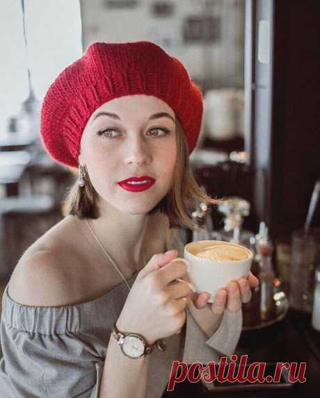 Хочешь связать классный берет на весну? Читай дальше👇 | Wool&Mania | Яндекс Дзен